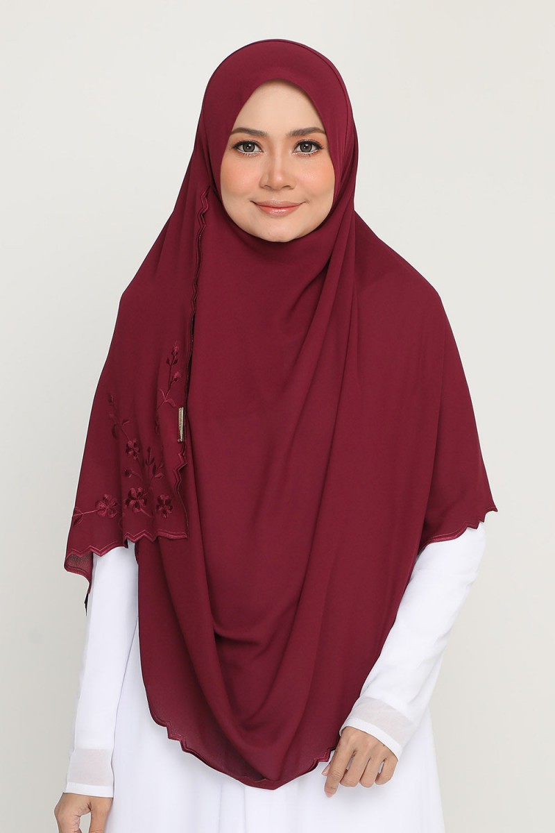 Instant Sulam Cherry Red