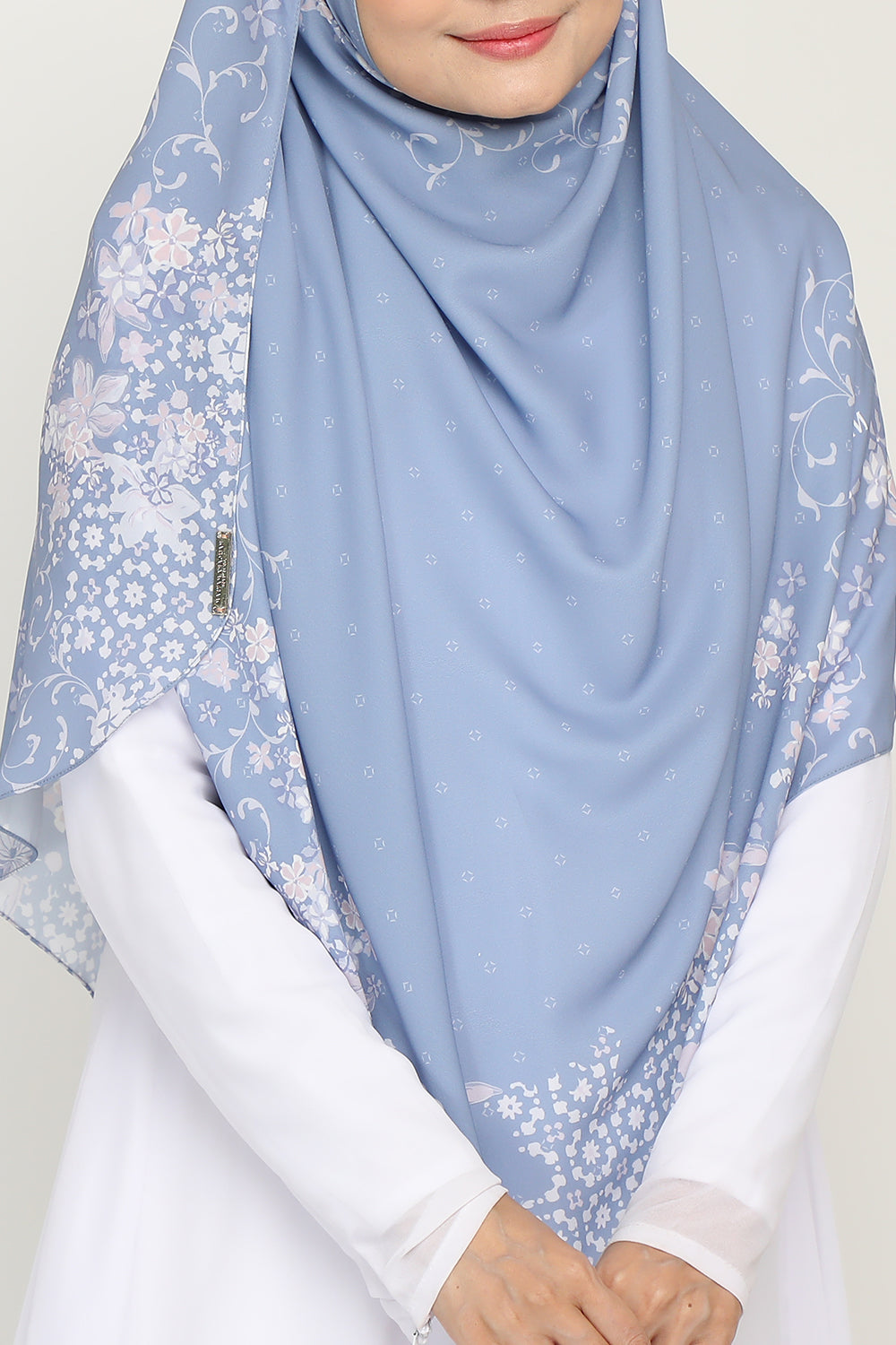 Instant Printed Khamsiyyah Creamy Pink