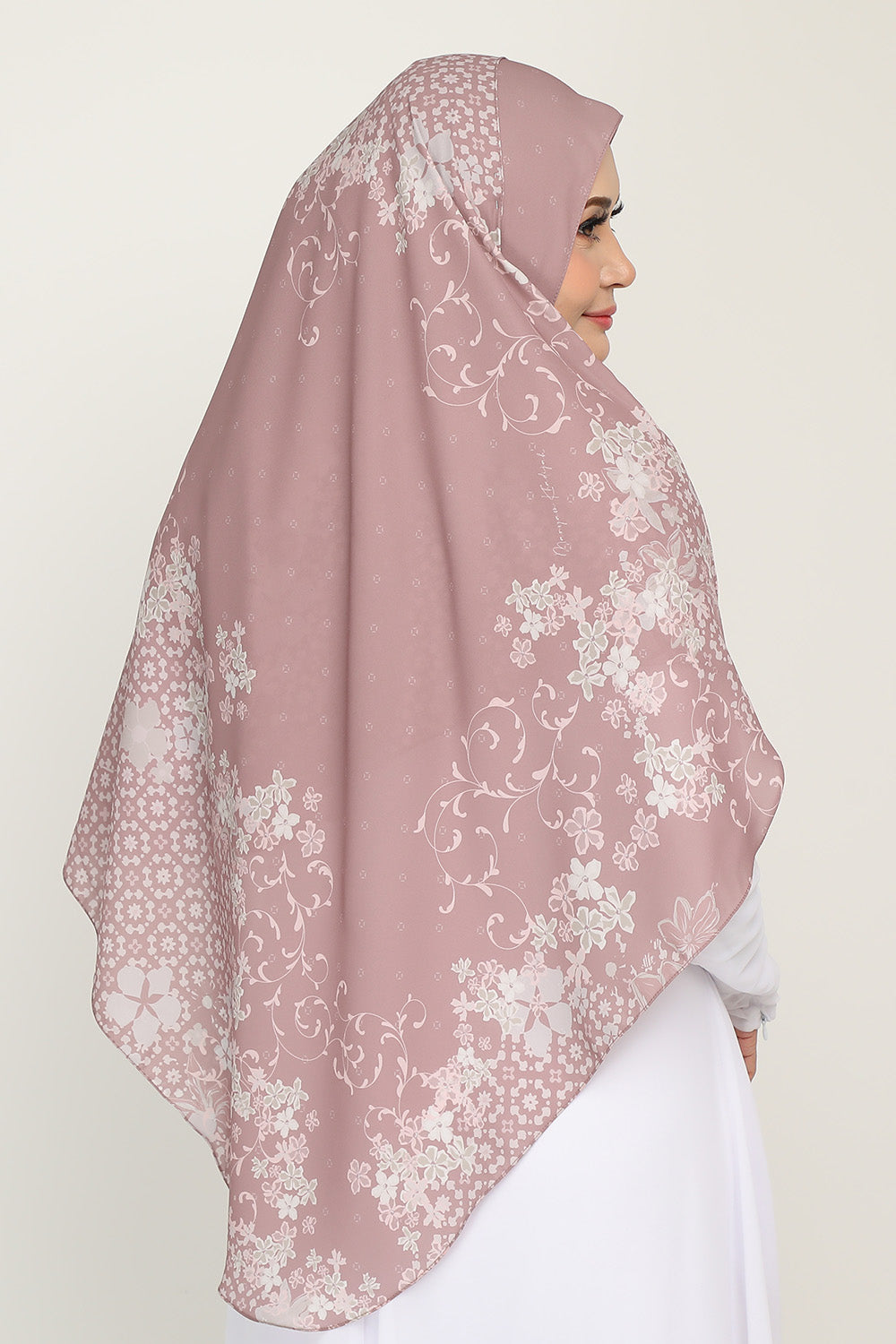 Instant Printed Khamsiyyah Almond Tan