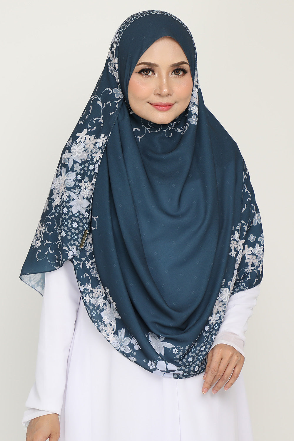 Instant Printed Khamsiyyah Dark Turqoise