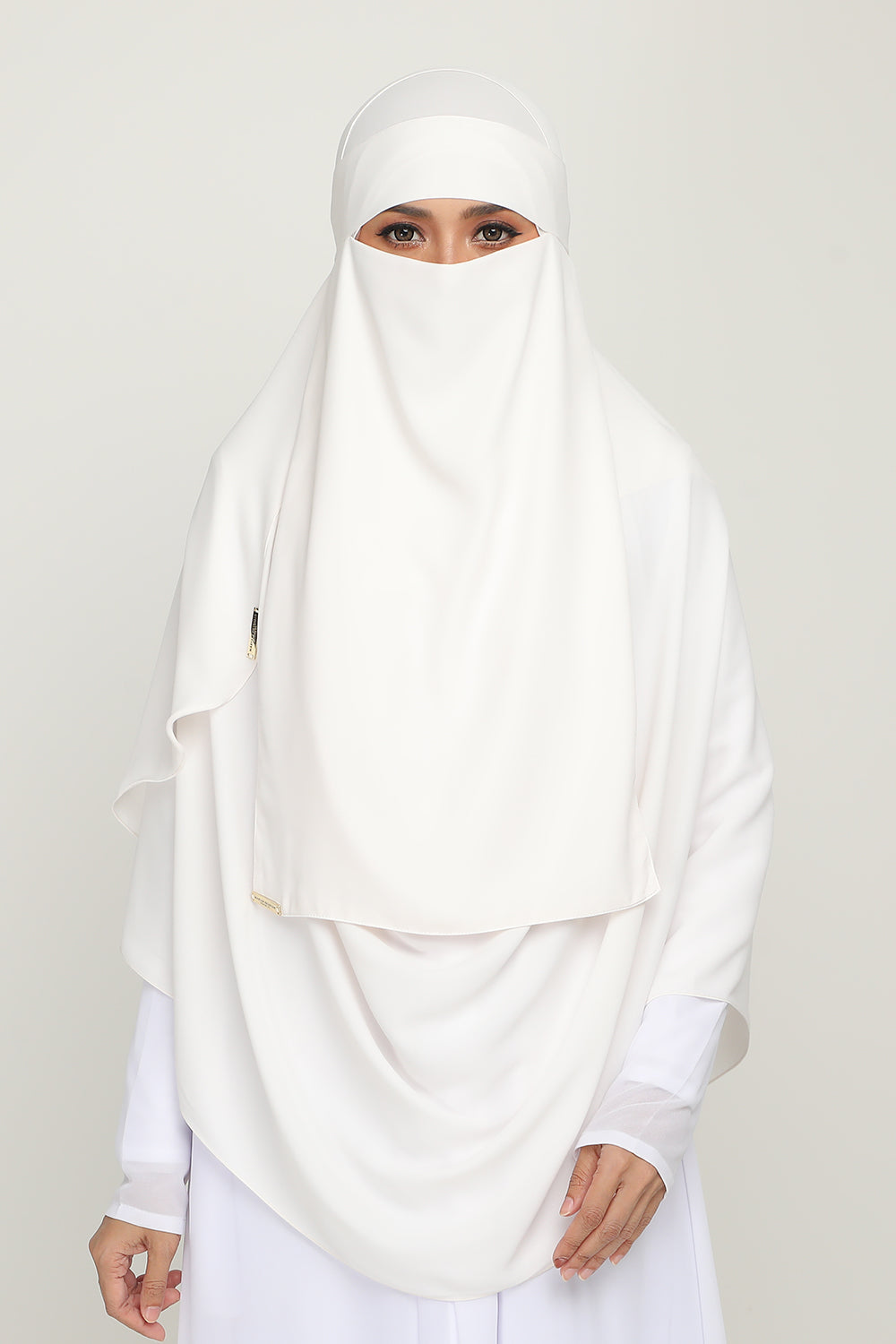 Niqab Milky White