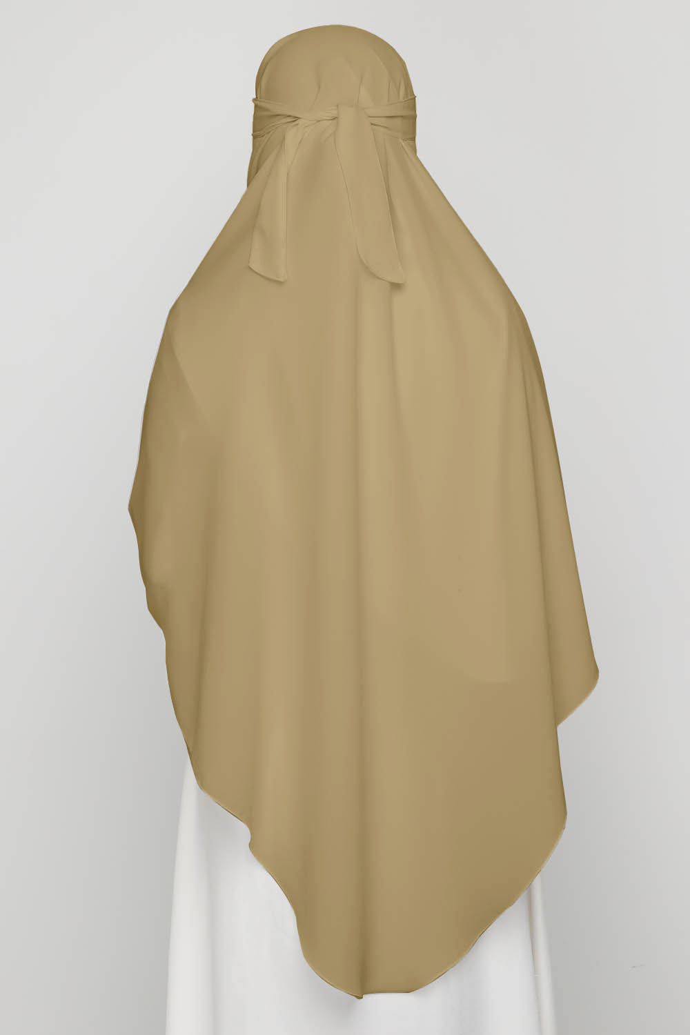 Instant Niqab Greenish Brown