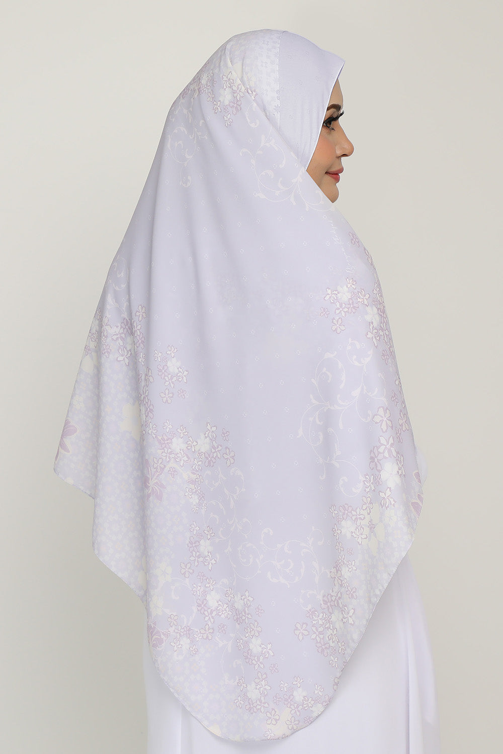 Instant Printed Khamsiyyah Pearl Lavender