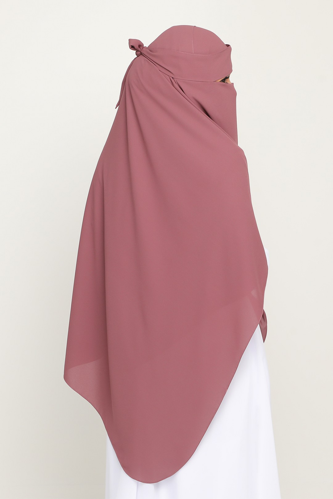 Niqab Dark Ruby