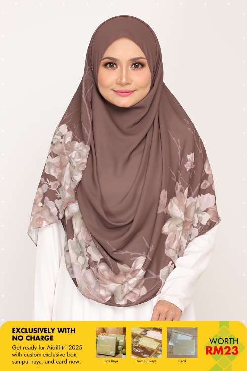 Instant Printed Karya Beaver Brown