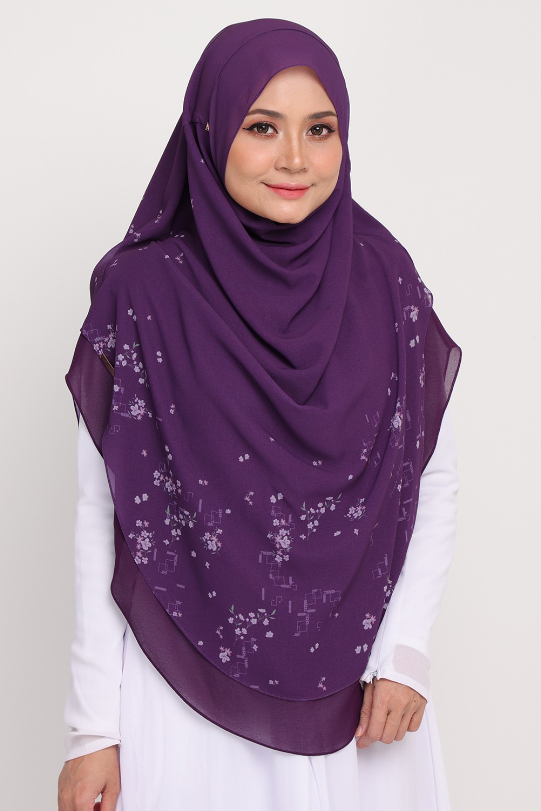 [AS-IS] Umma Printed 2-Layer Dark Orchid