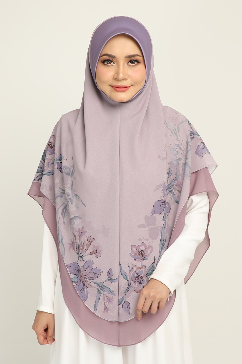 Sarung Printed Jiwa Fayla Lavender