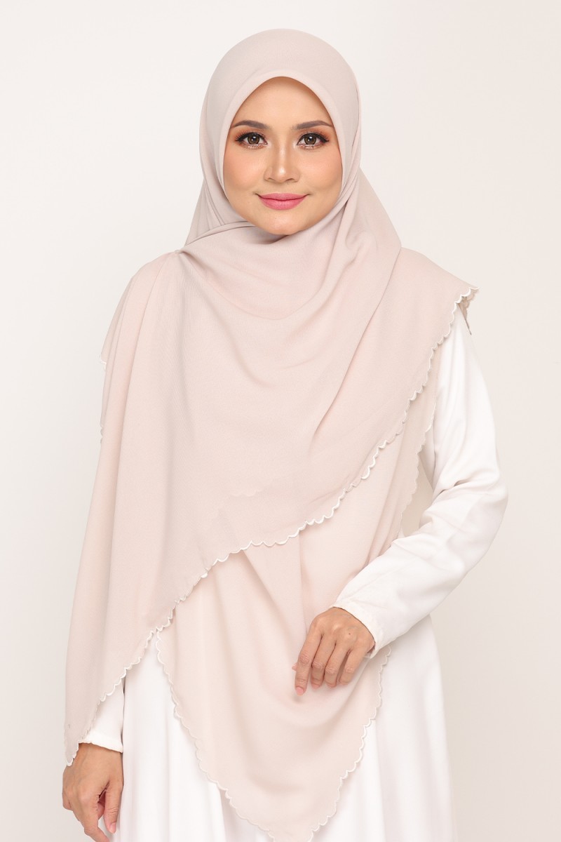 [AS-IS]-Bawal Sulam Ivory Pearl