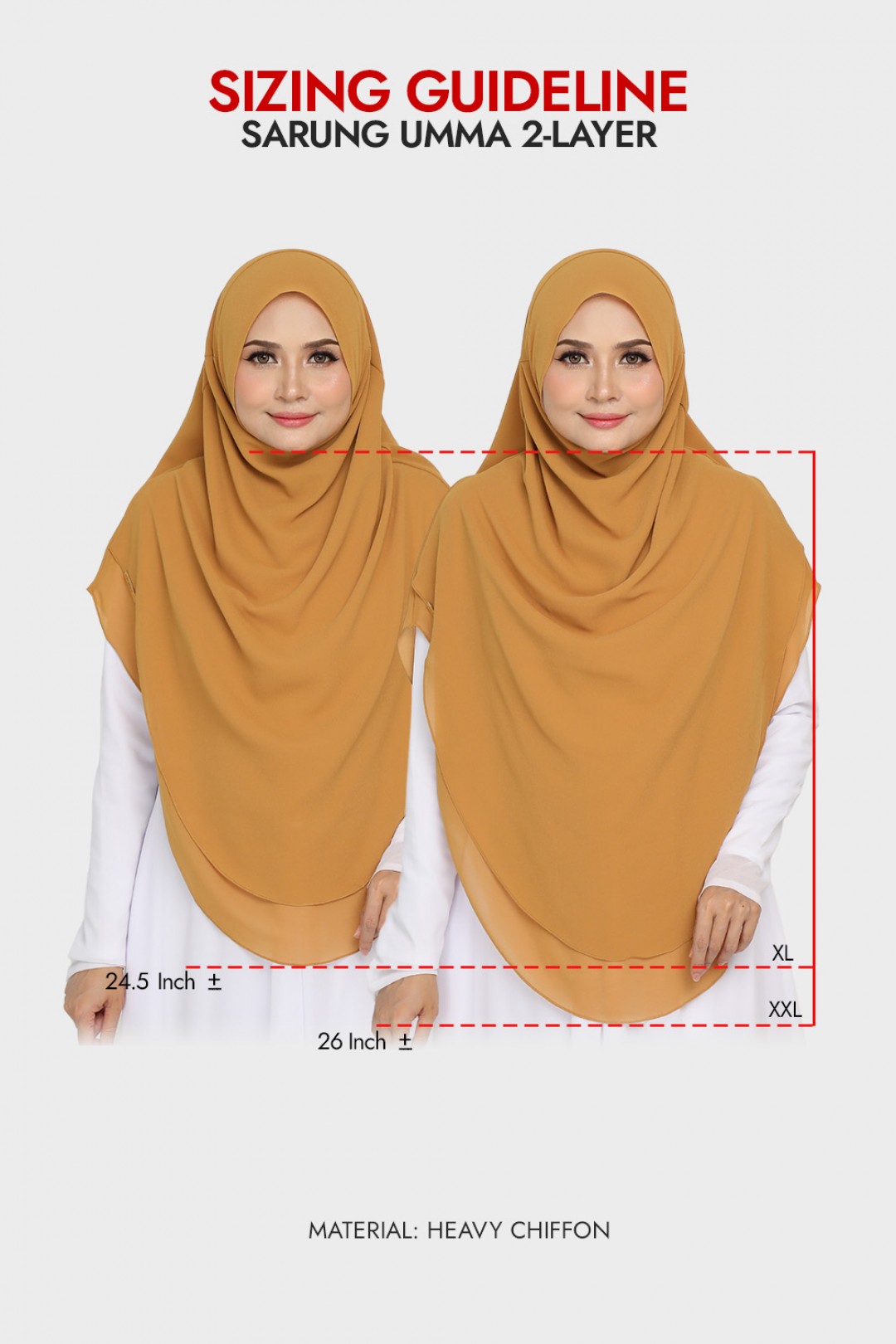 Umma 2-Layer Rose Pompadour