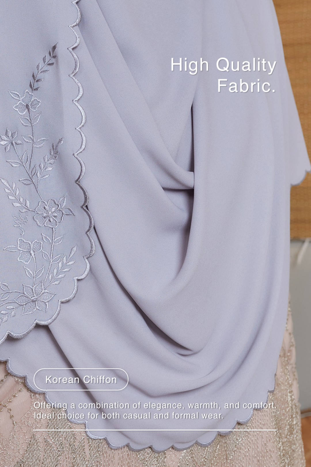 Instant Sulam Metal Blue