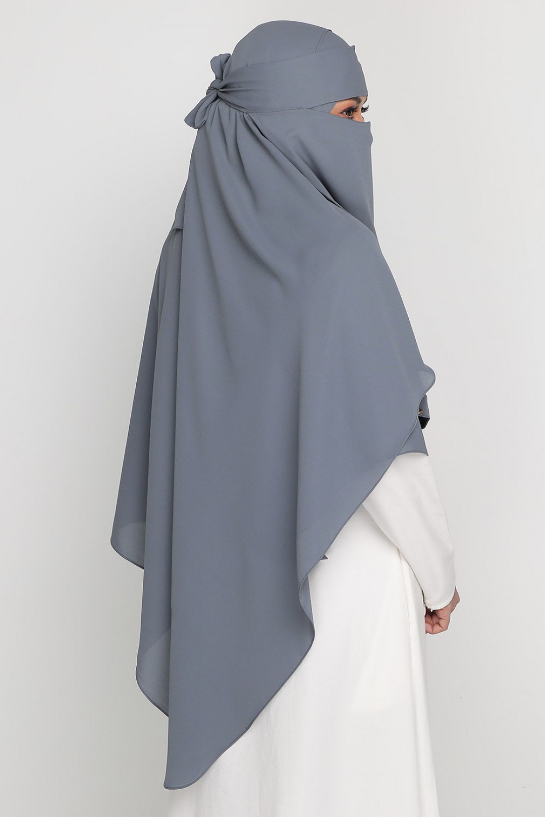 Niqab Iron Grey