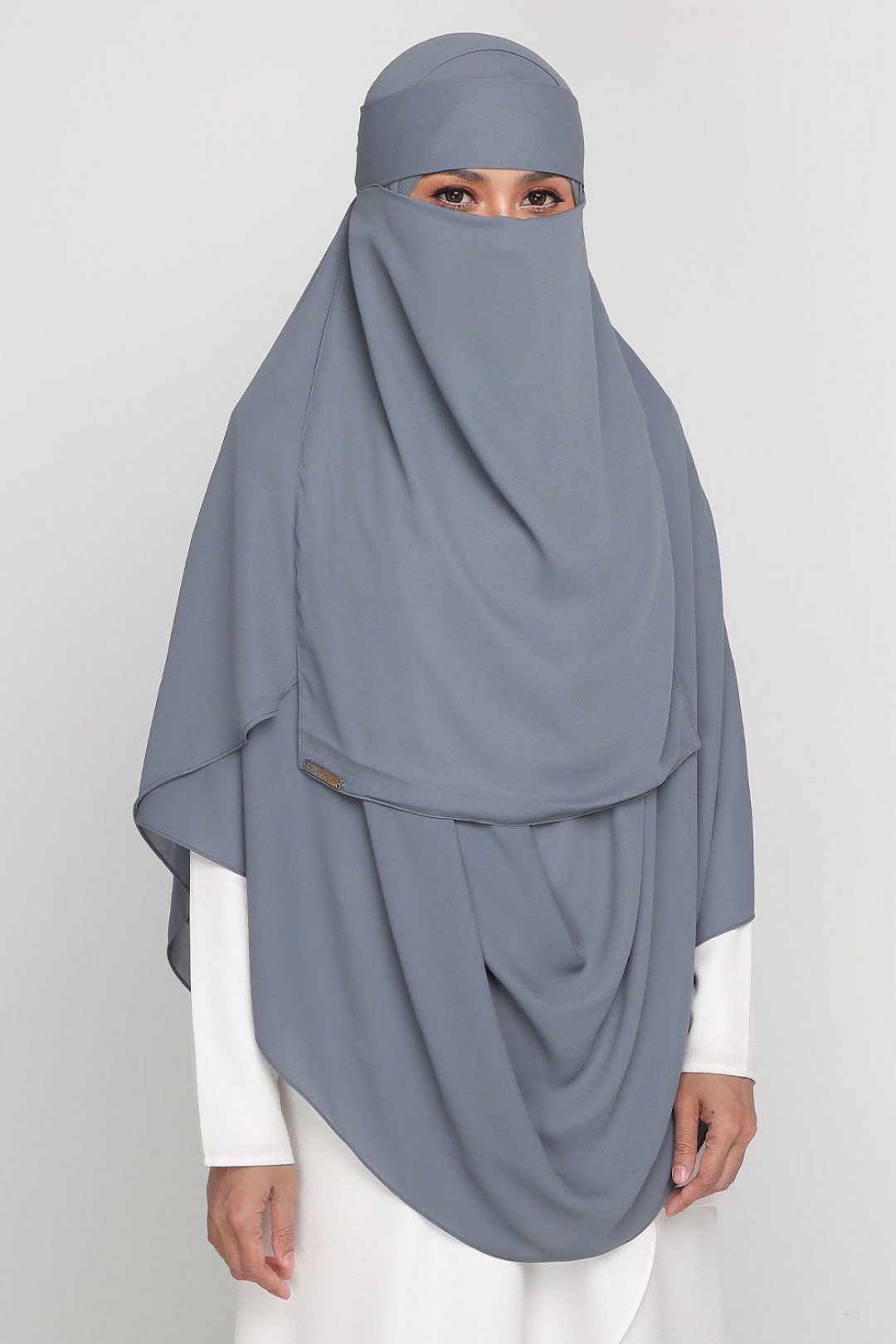 Niqab Iron Grey