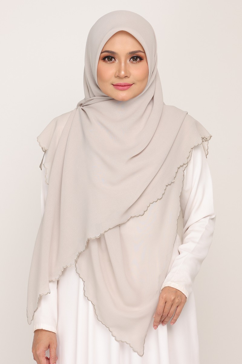 [AS-IS]-Bawal Sulam Silver Haze