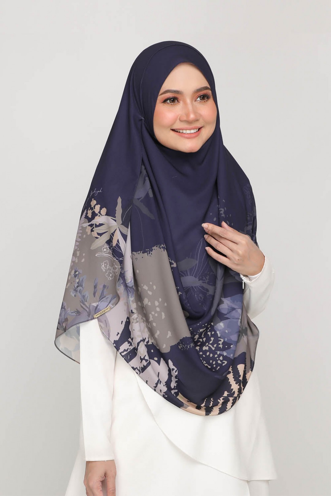 [AS-IS]- Long Shawl Andorra Dark Berry