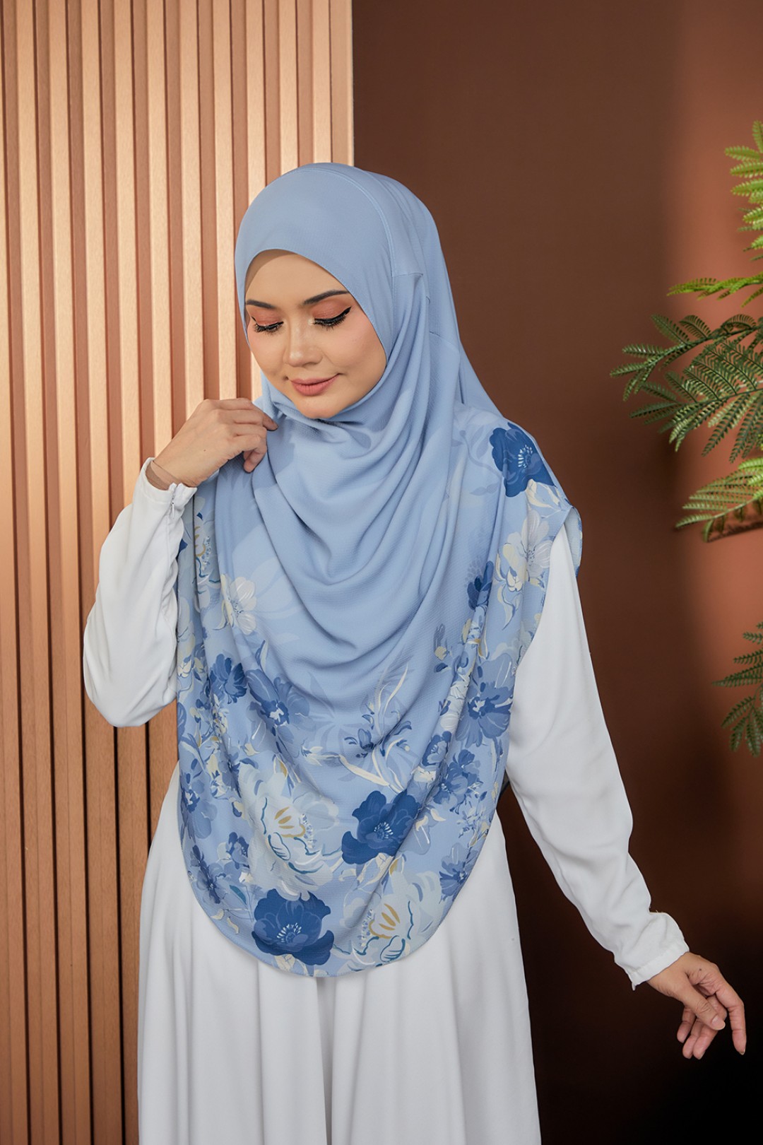 Umma Printed Budi Prussian Blue