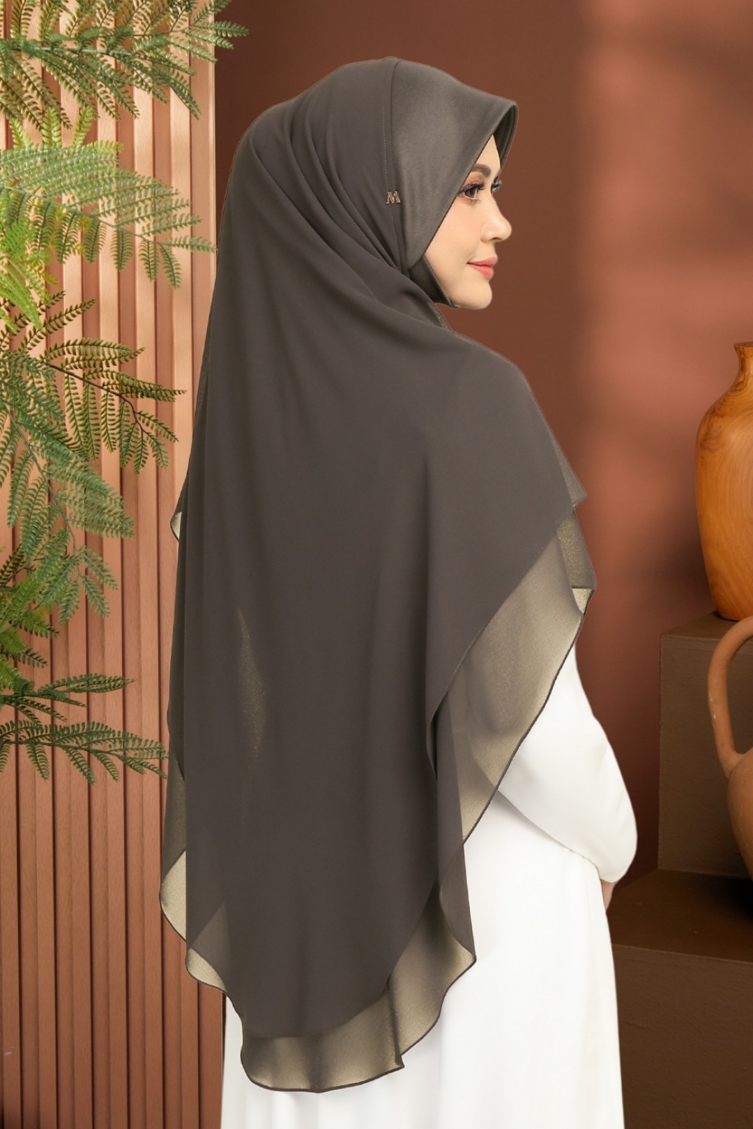 Khimar 2-Layer Walnut