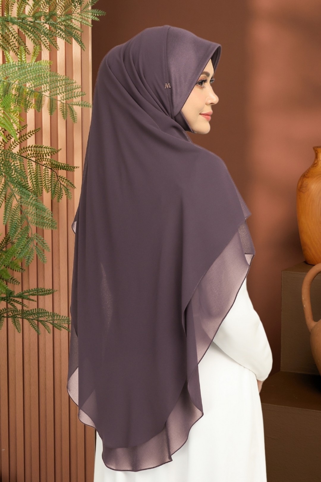 Khimar 2-Layer Walnut