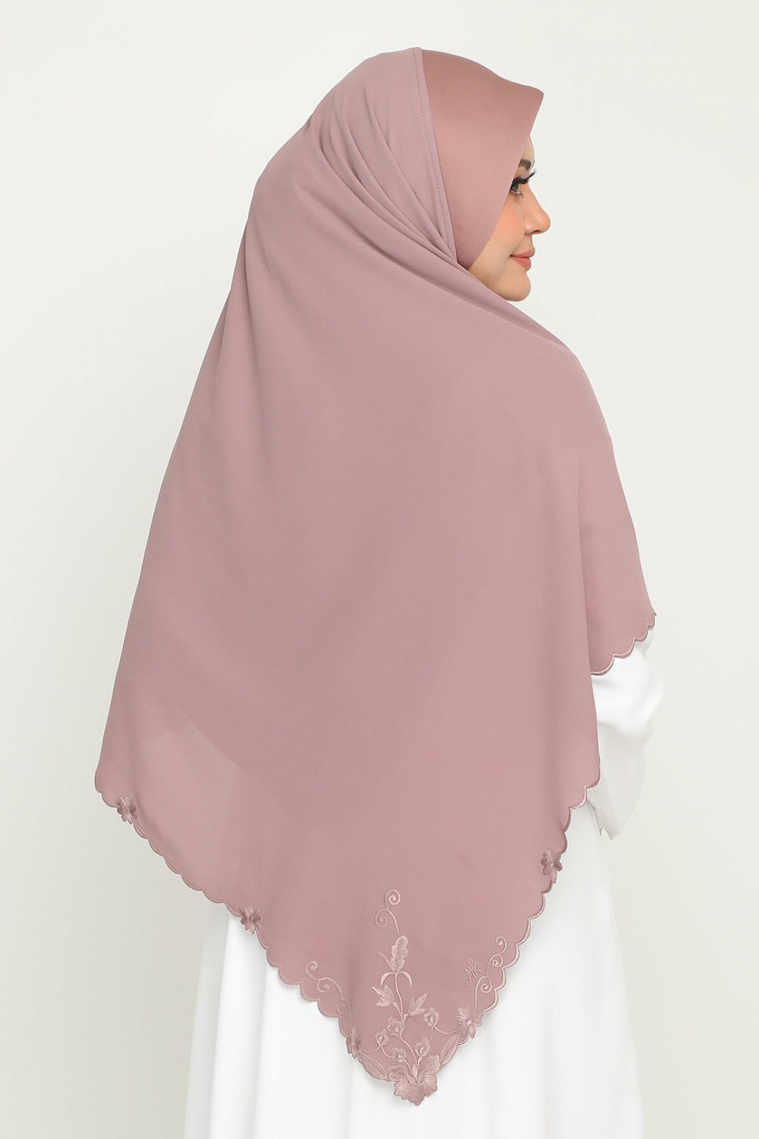 Instant Bawal Sulam Bold Plum