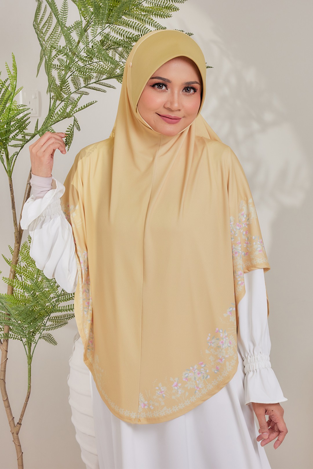 [AS-IS]-Sarung Printed Radiyyah Lavender Plum