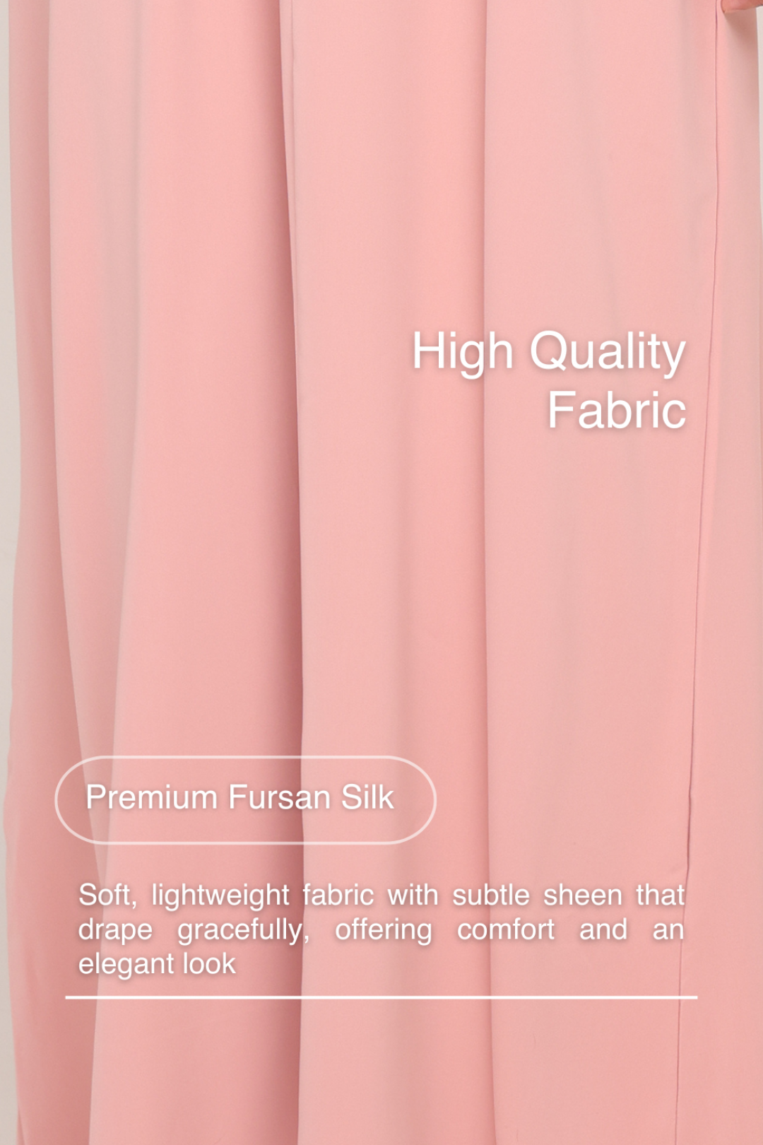 Jubah Rajwa Luxe Black X Qalansiyyah Blue Hole
