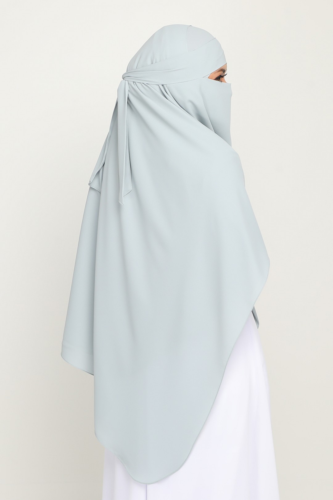 Niqab Light Grey