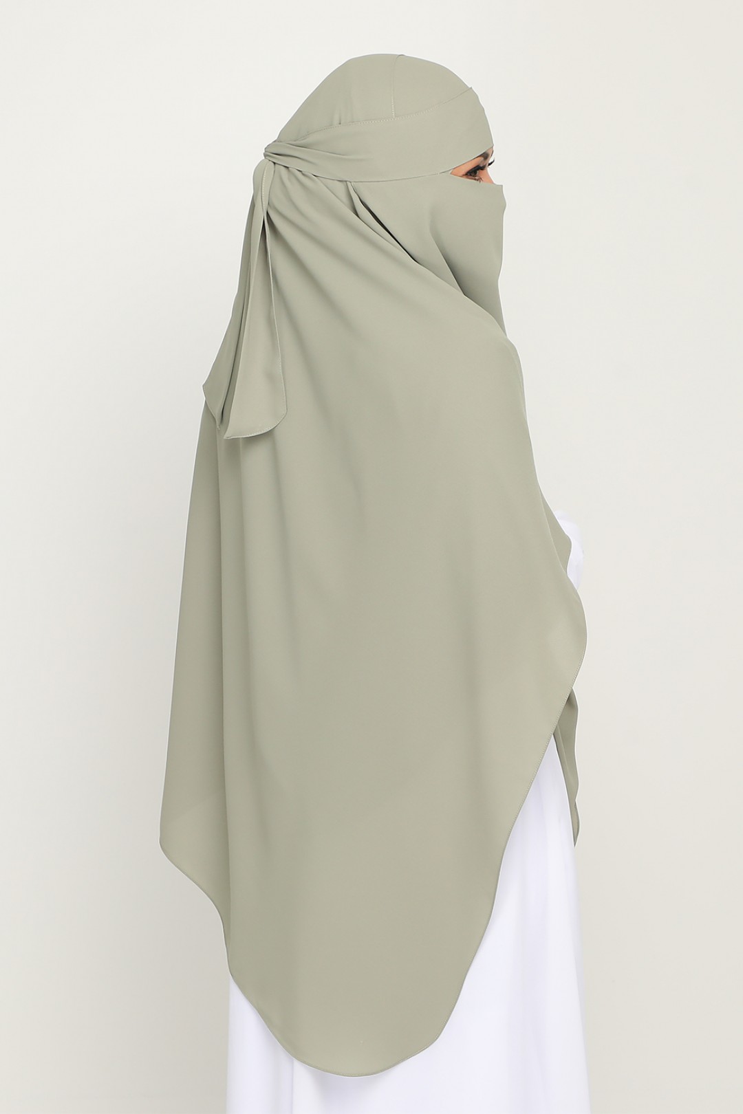 Niqab Pale Green