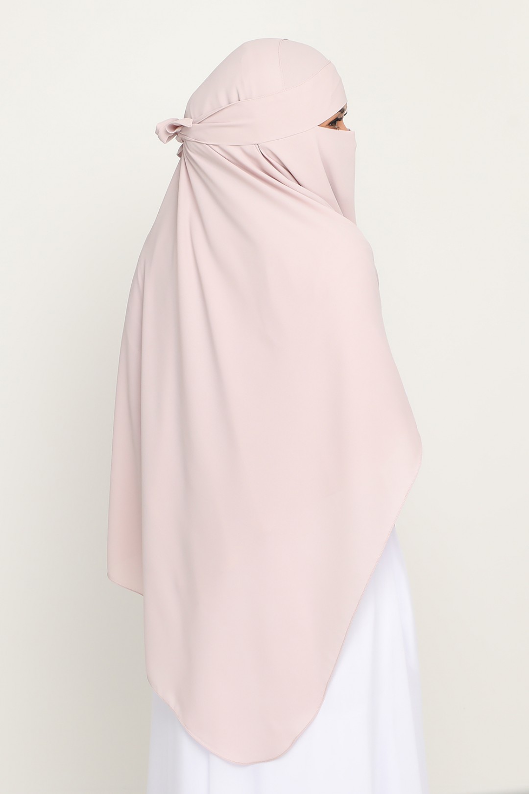 Niqab Pastel Pink