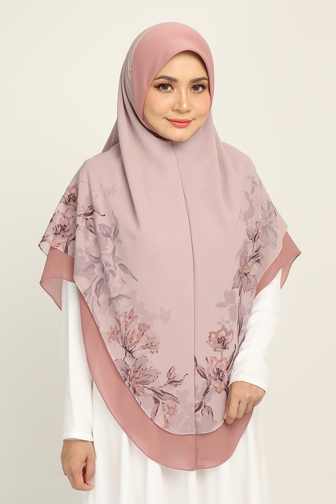 [AS-IS]- Sarung Printed Jiwa Blush Pink