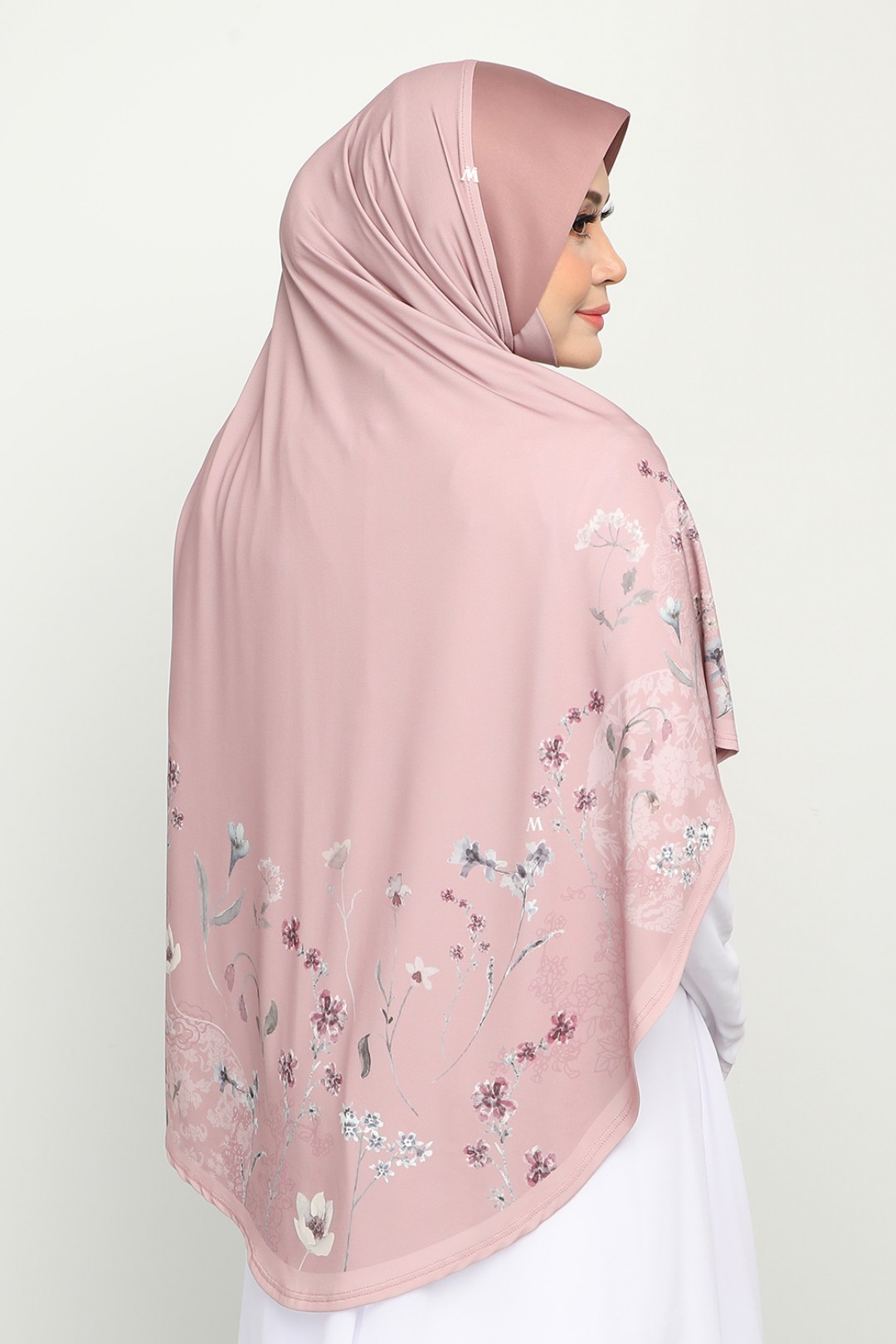 Sarung Printed Najdiyyah Coral Peach