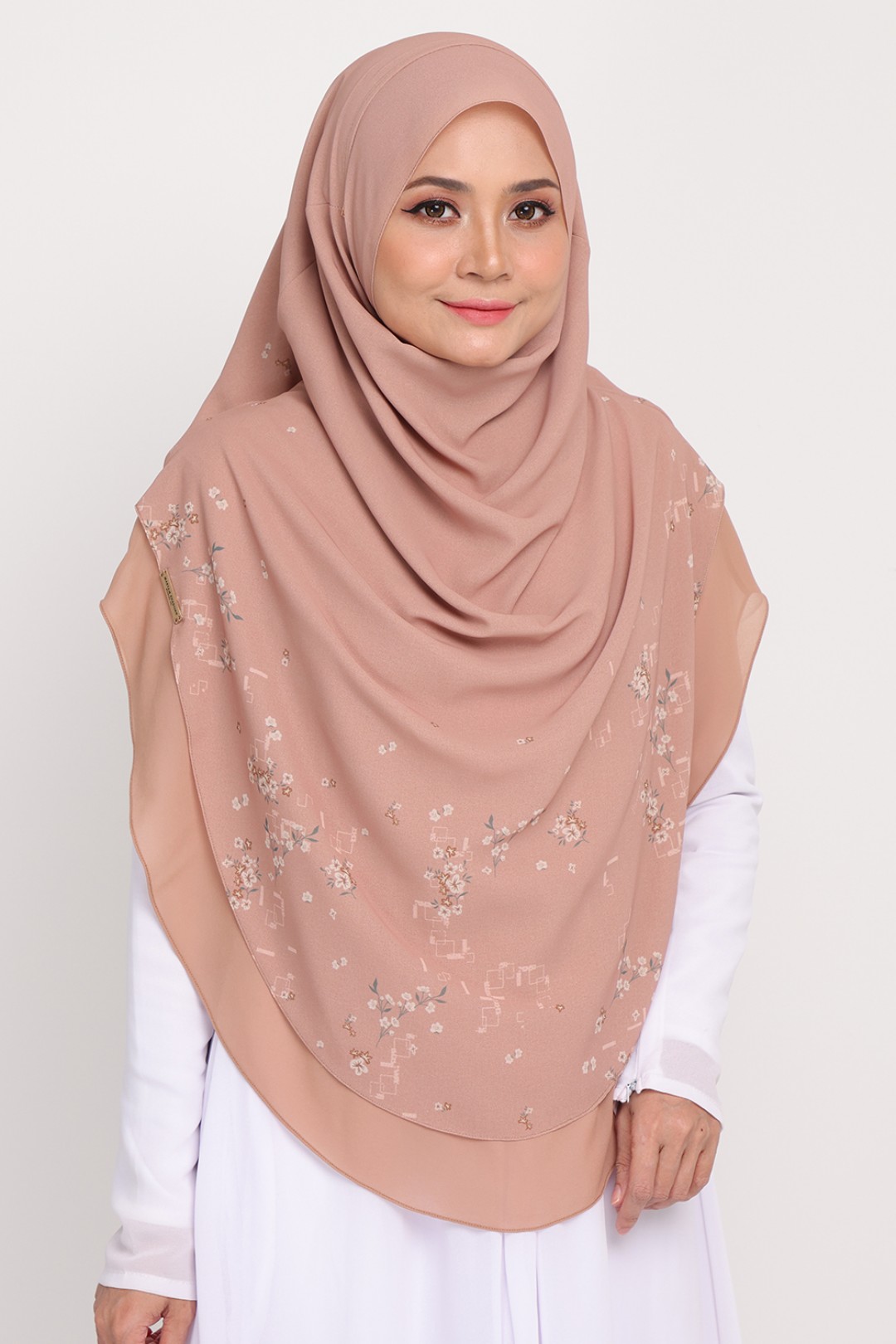 [AS-IS]- Umma Printed 2-Layer Creamy Redwood