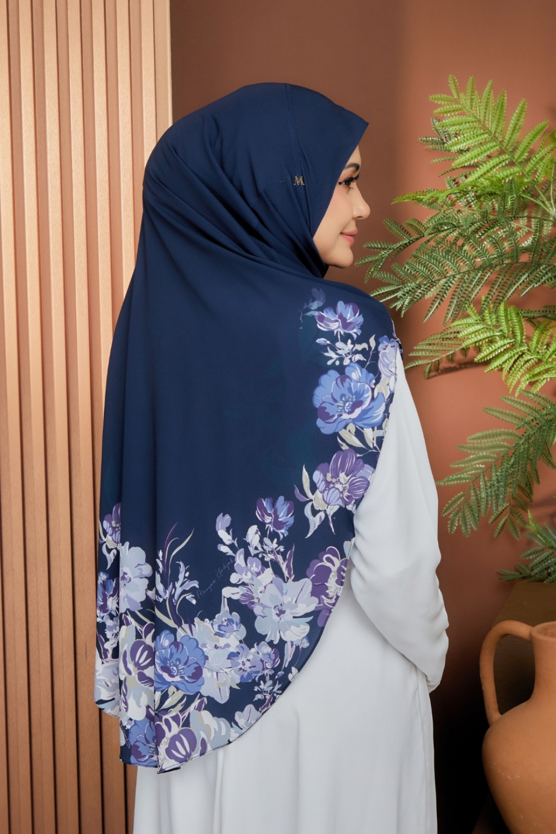 Umma Printed Budi Custom Blue