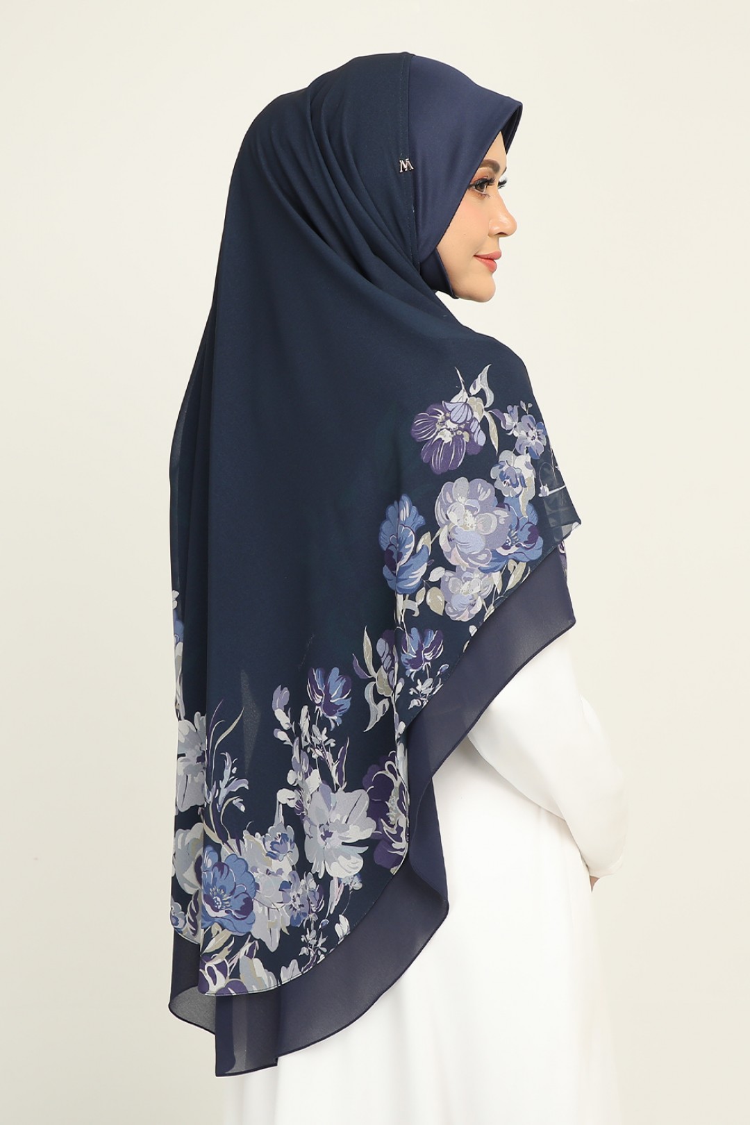 Sarung Printed Budi Custom Blue