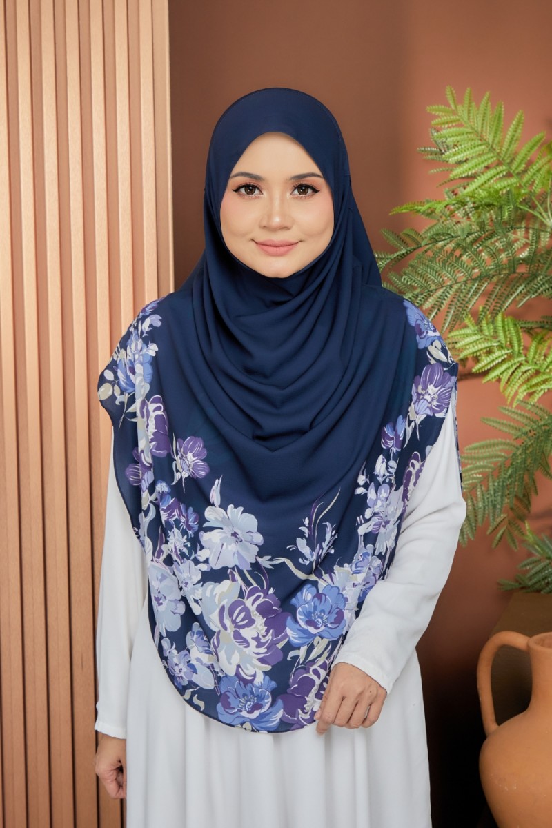 Umma Printed Budi Custom Blue