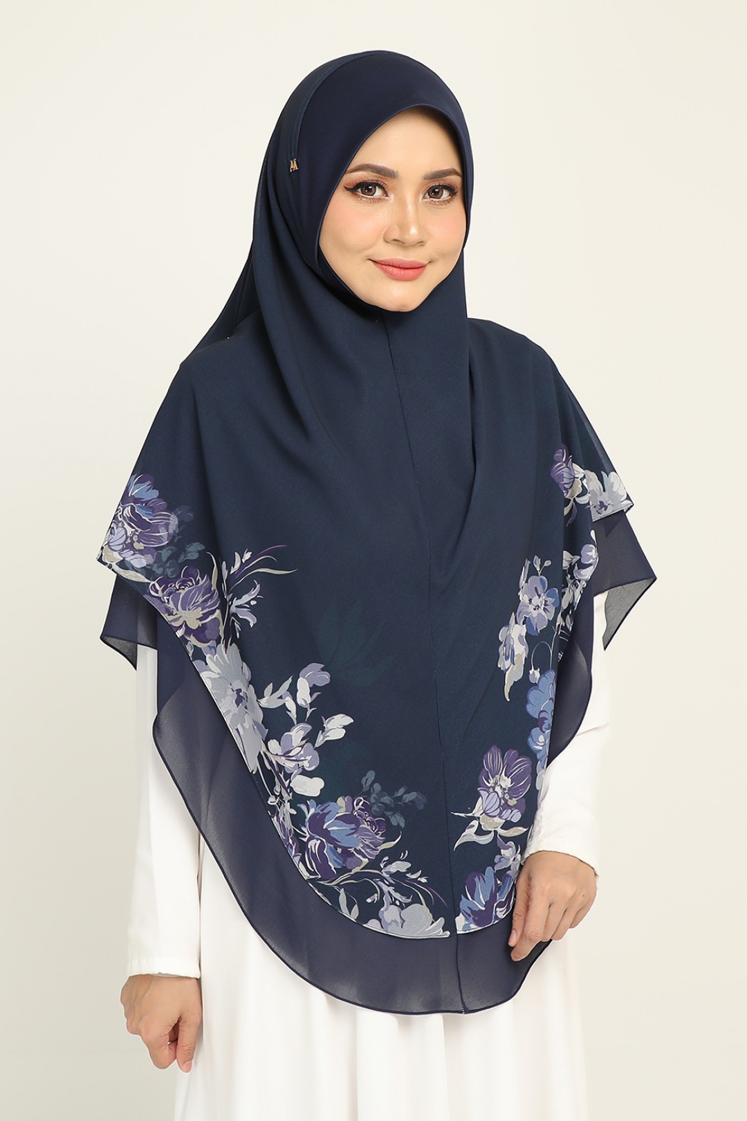 Sarung Printed Budi Custom Blue