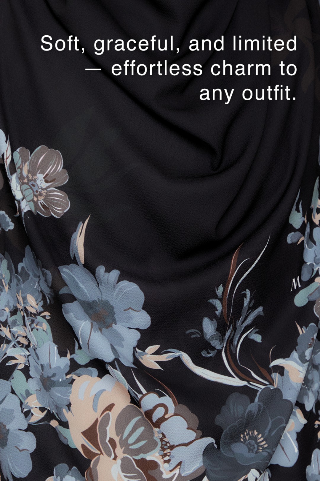Umma Printed Budi Coral Blossom