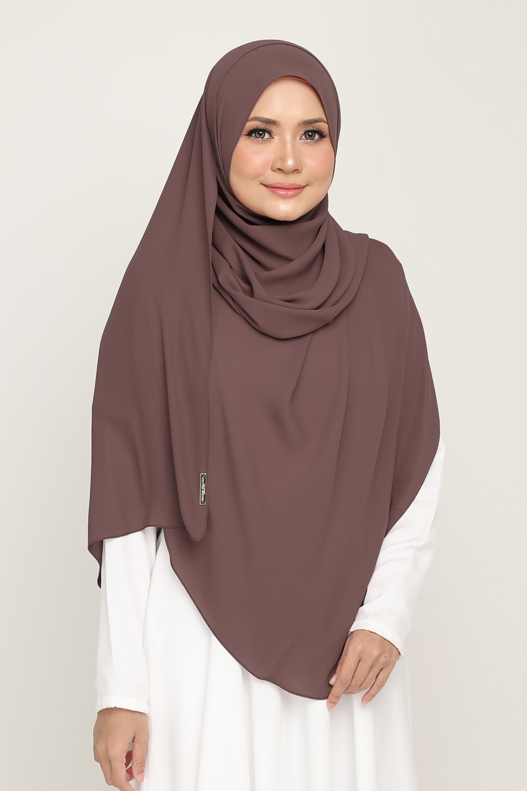 As-Is Long Shawl Dark Brown