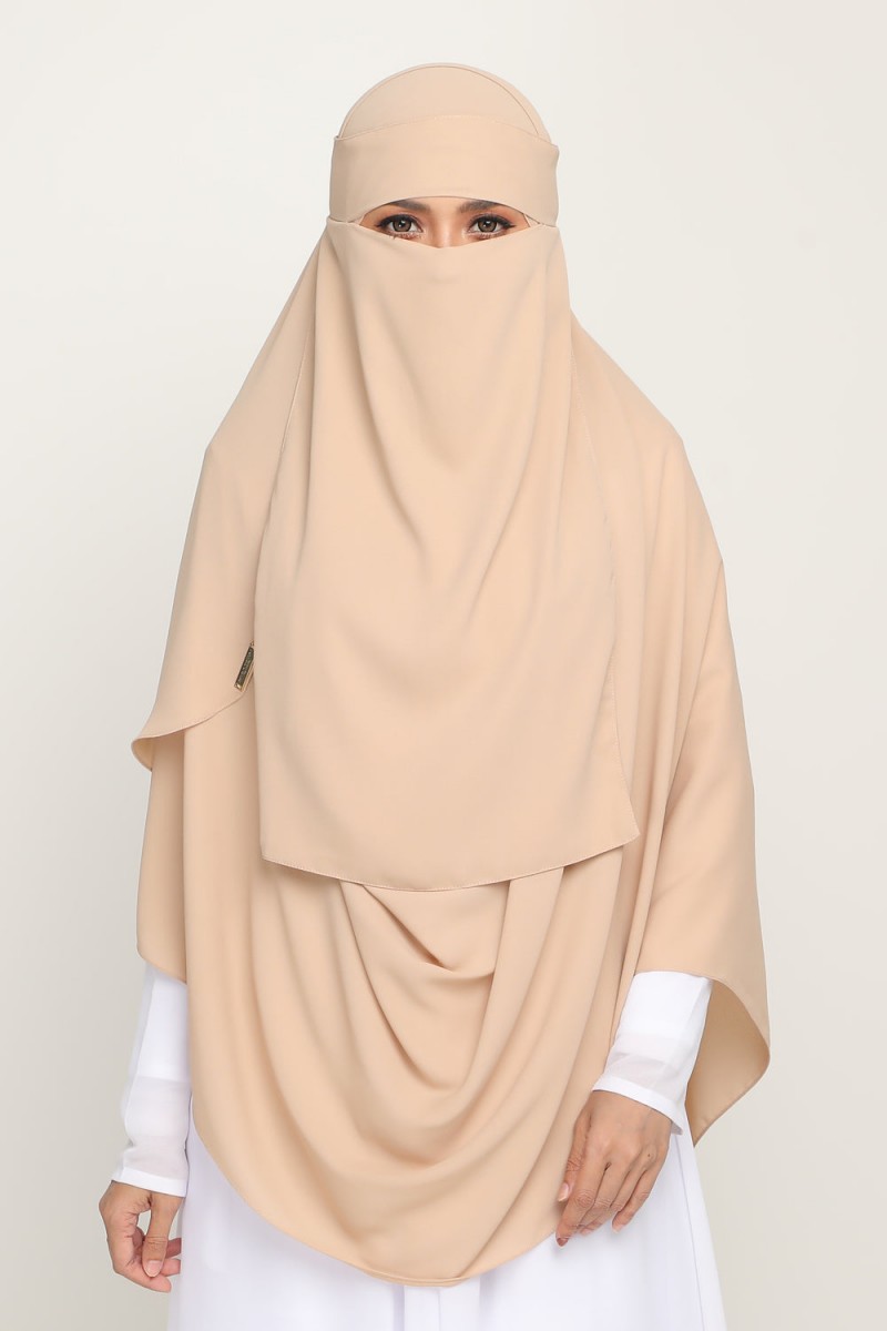 Niqab Cream Tan