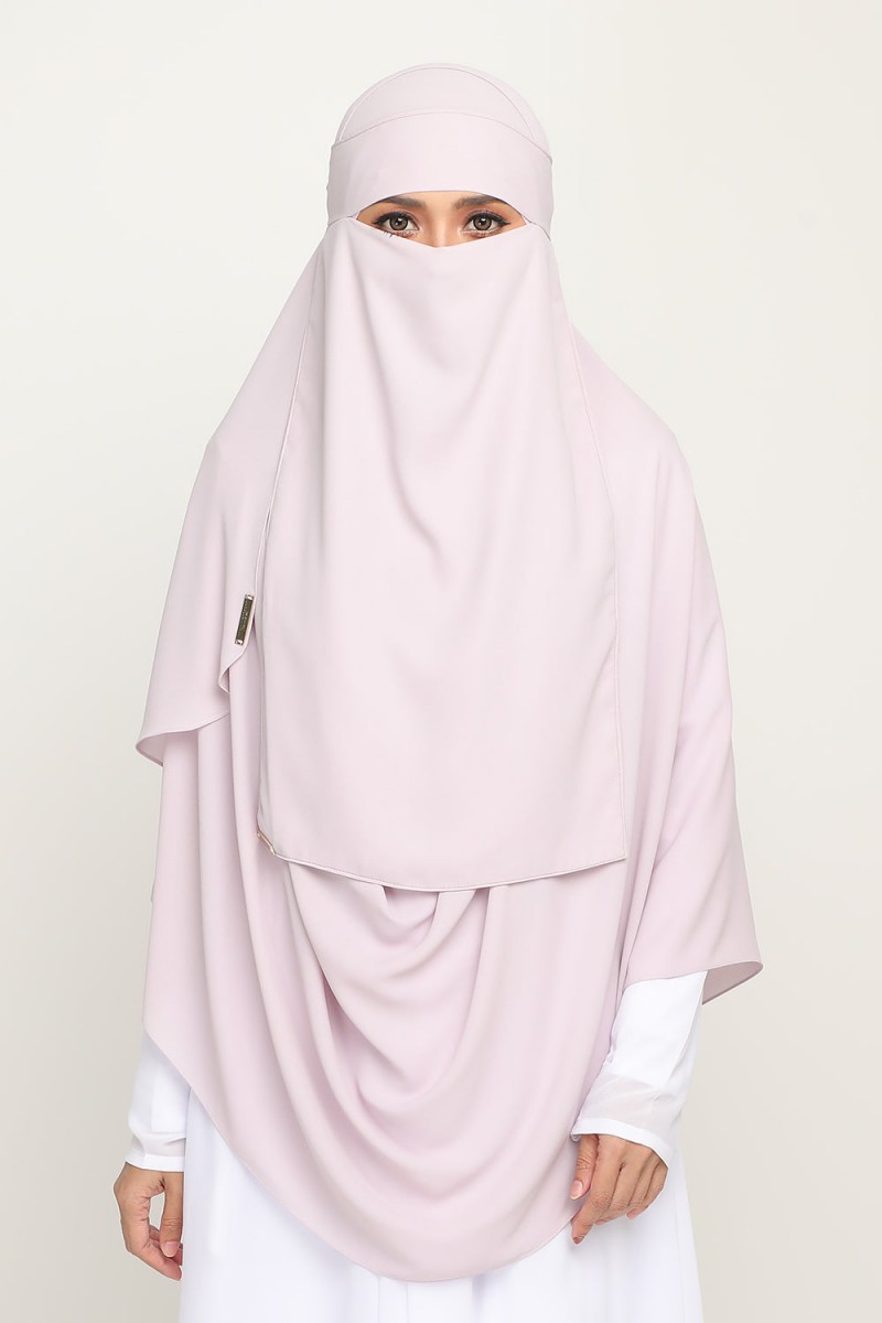 As-Is Niqab Pale Orchid