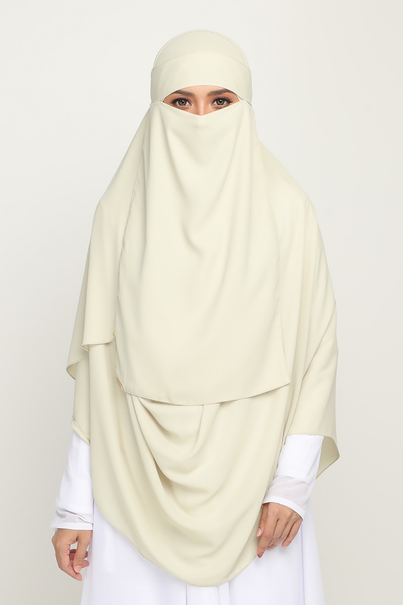 Niqab Pea Green