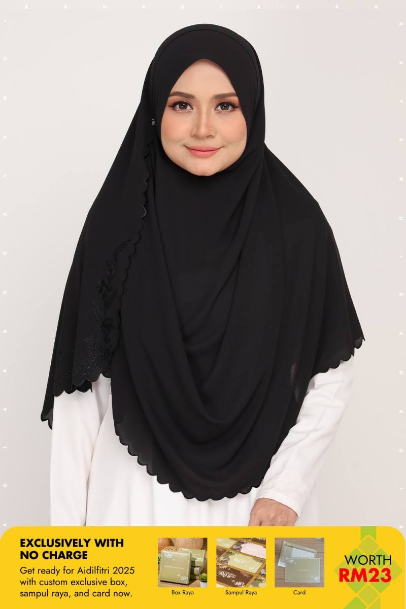 [AS-IS] Instant Sulam Dim Black + Swarovski