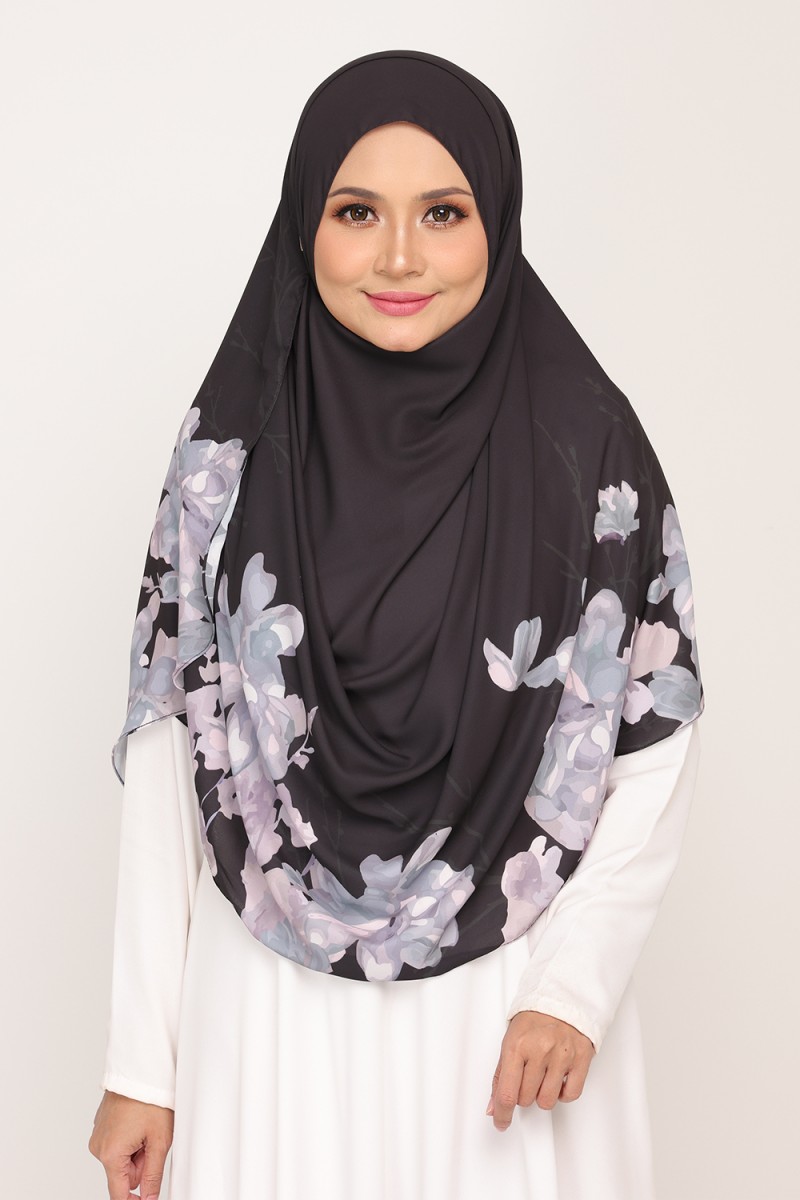 Instant Printed Karya Dull Black