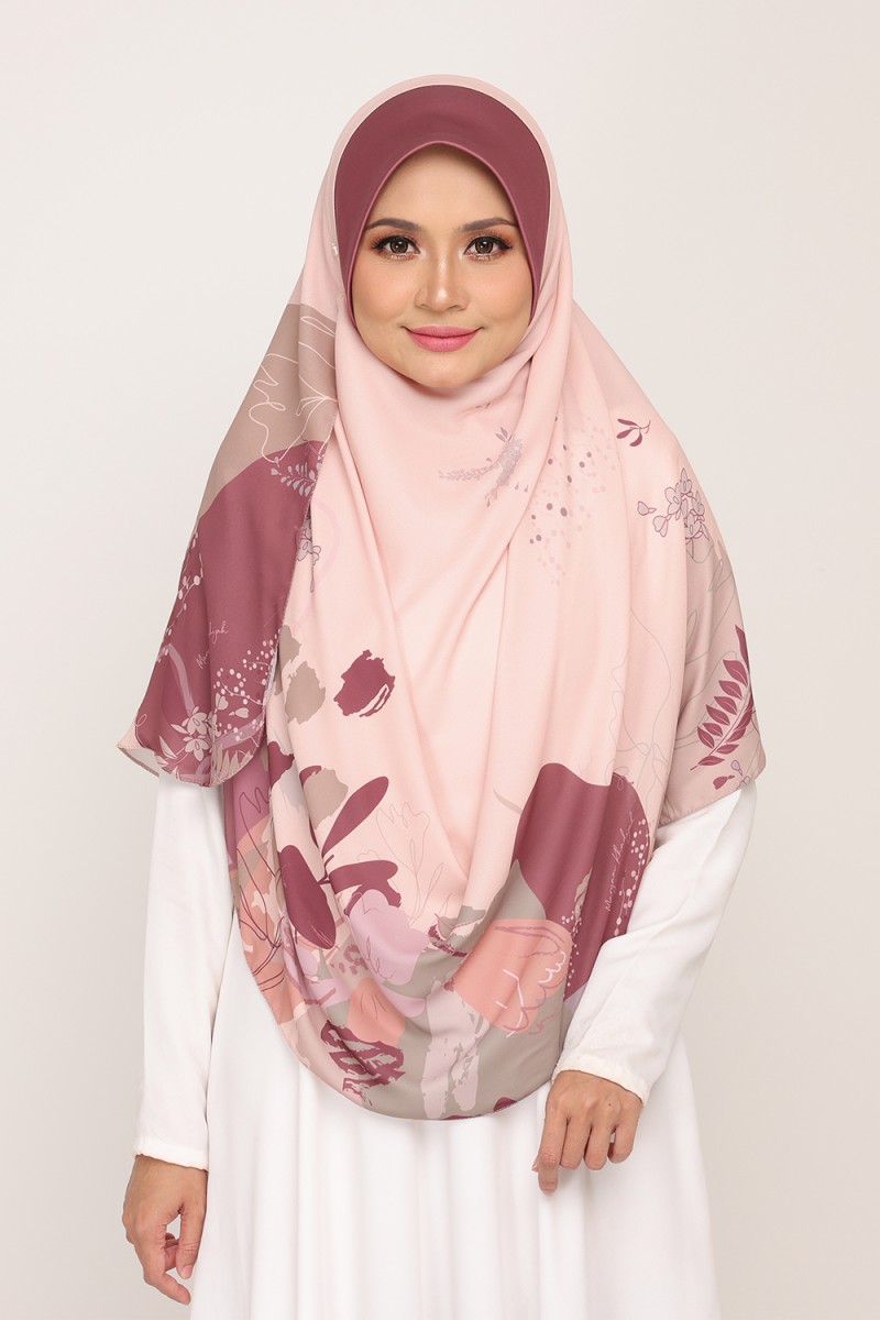[AS-IS]- Instant Printed Awning Kiara Dun Rose