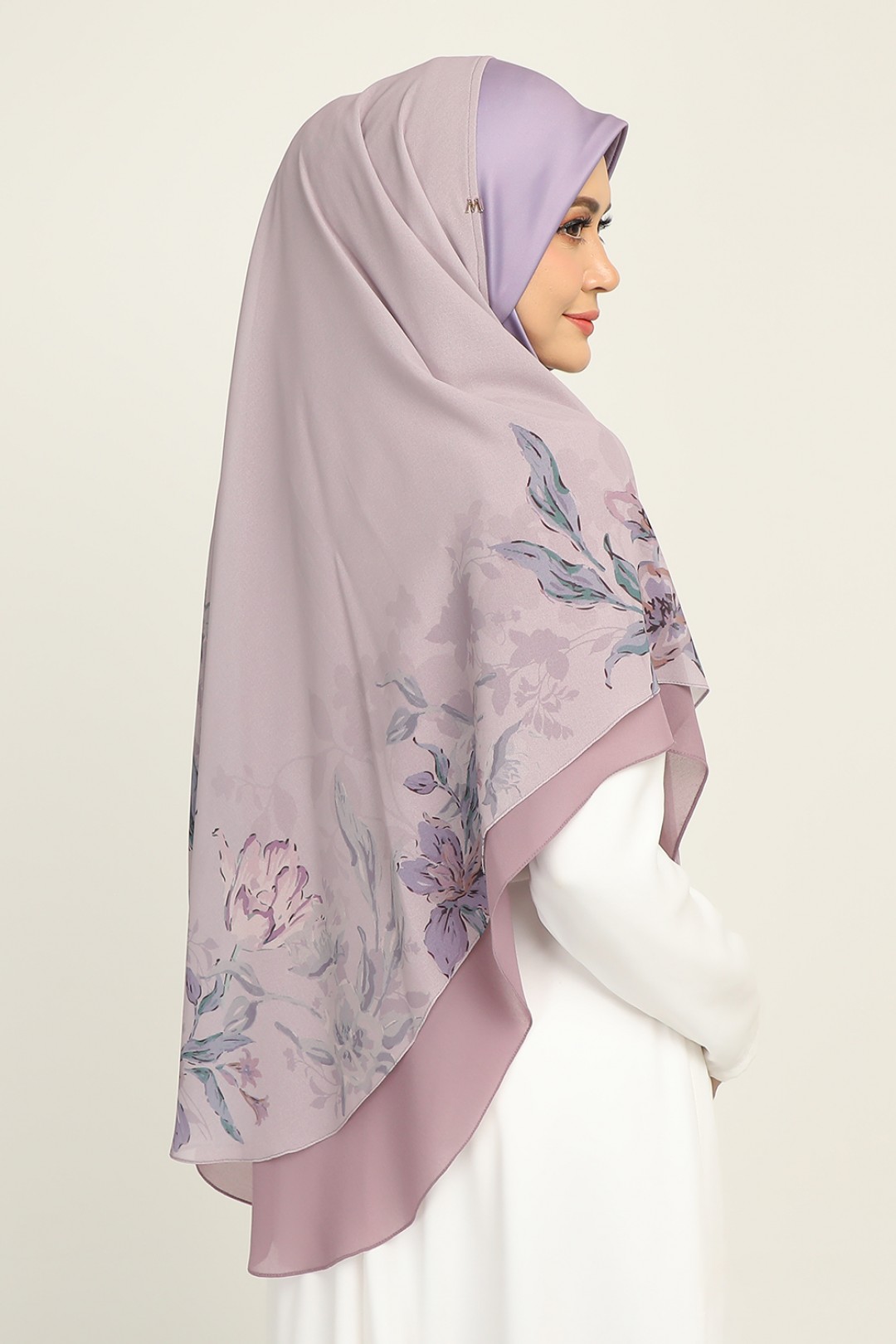 Sarung Printed Jiwa Fayla Lavender