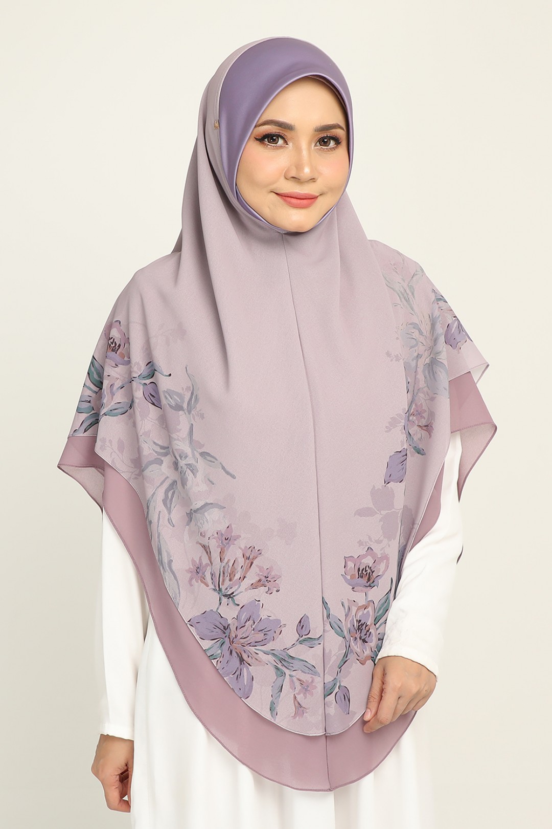 Sarung Printed Jiwa Fayla Lavender