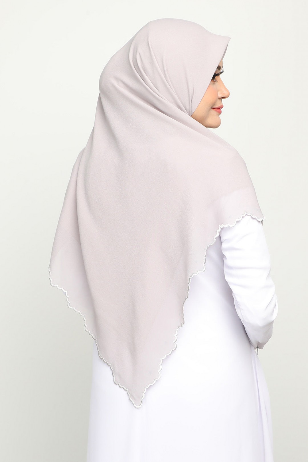 [As-Is]- Bawal Sulam Haze Grey