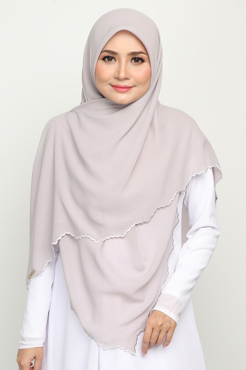 [As-Is]- Bawal Sulam Haze Grey