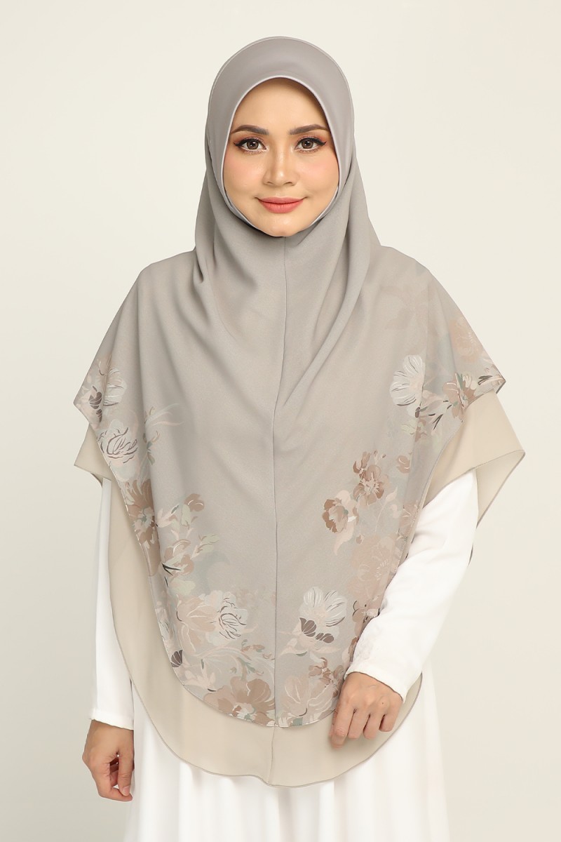 Sarung Printed Budi Isabelline Ash