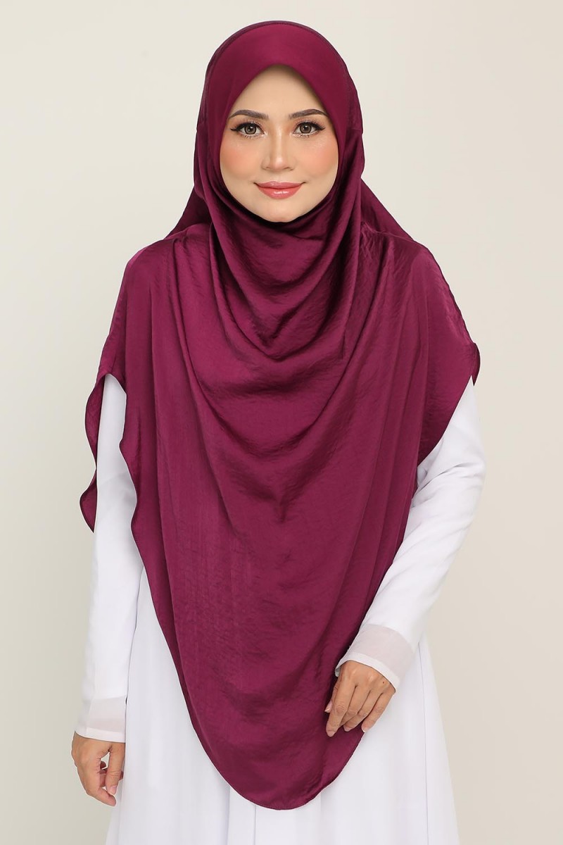 As-Is Sarung Umma Awning Crumple Juicy Purple