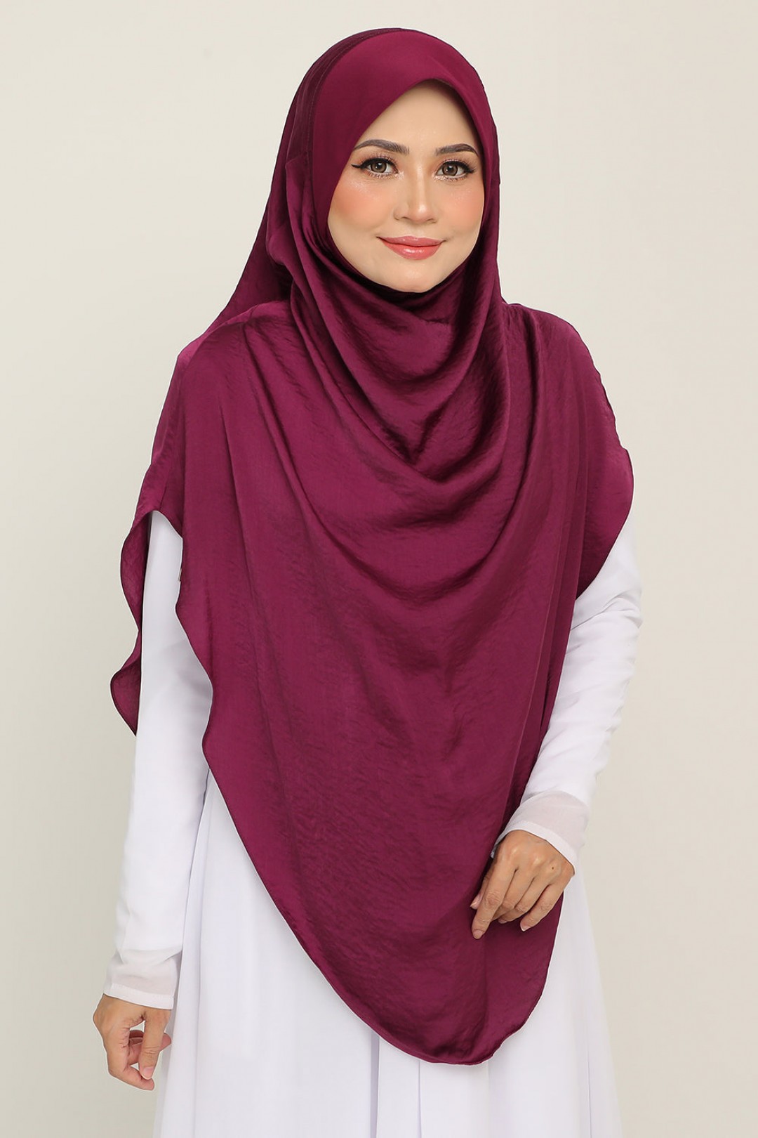 As-Is Sarung Umma Awning Crumple Juicy Purple