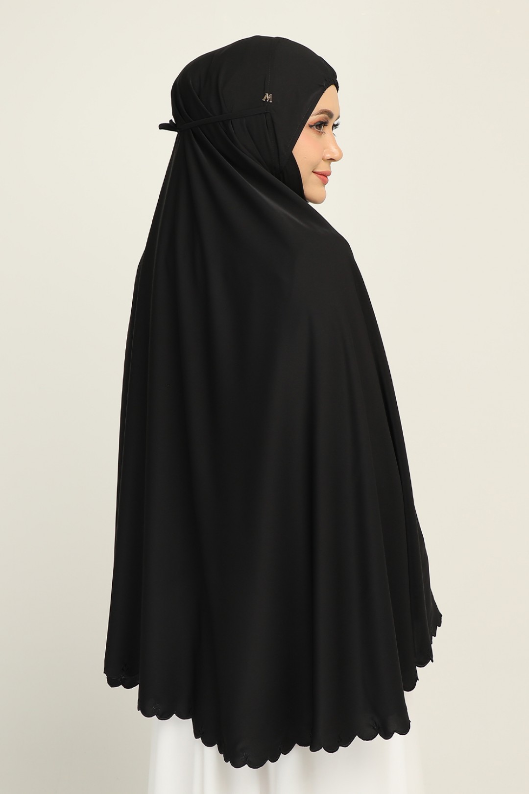 Mini Telekung Aminah Laile Black